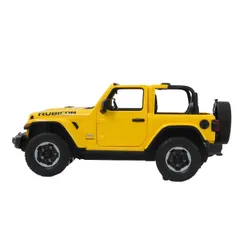 Zdalnie sterowany samochód COIL auto RC pilot duży JEEP Wrangler RS skala 1:14 żółty