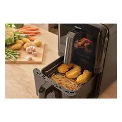 Air Fryer Frytkownica beztłuszczowa SENCOR SFR 1250BK 11.6l z podwójnym koszem, 10 automatycznymi programami i okienkiem do obserwacji postępów