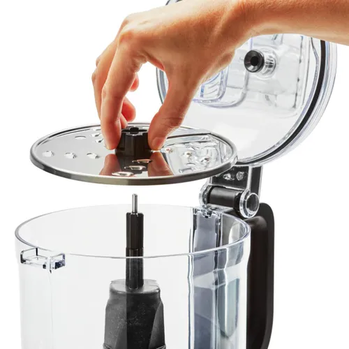 Кухонный комбайн KitchenAid 5KFP0719EOB с чашей с крышкой - 250 Вт-чаша 1,7 л