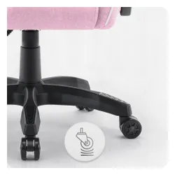 Fotel CABRO C500 Różowo-Biały