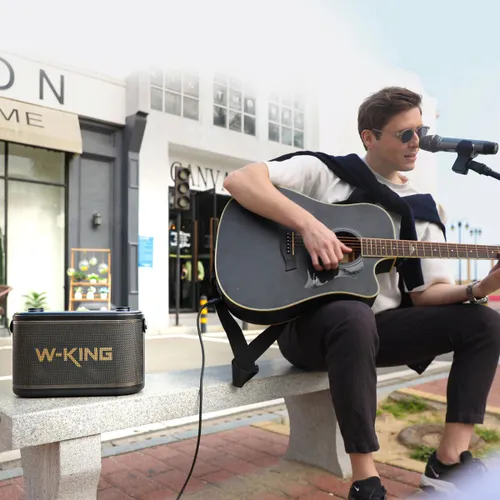 Głośnik mobilny W-KING H10S Czarny