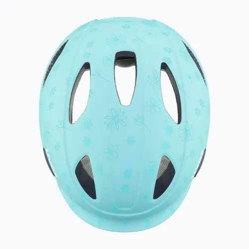 Kask rowerowy dziecięcy UVEX Oyo Style Jr flowers cyan matt