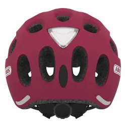 Kask rowerowy ABUS Youn-I Ace Czerwony Miejski z lampką (rozmiar M)