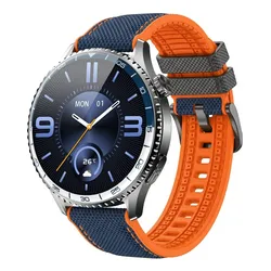 Smartwatch LUNA Cornin EKG Niebiesko-pomarańczowy