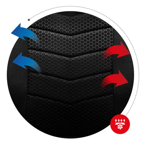 Fotel HUZARO Force 2.5 Czarno-czerwony