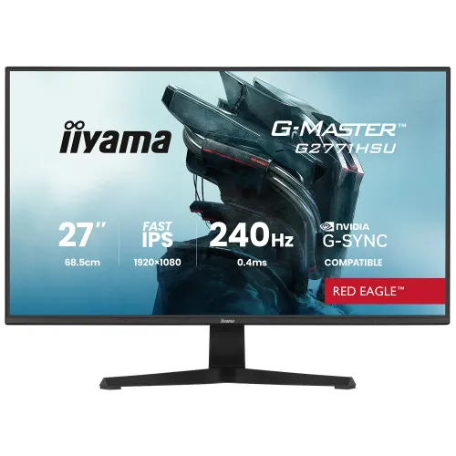 Monitor iiyama G-Master Red Eagle G2771HSU-B1 27" Full HD Fast IPS 240Hz 0,4 MPRT Gamingowy