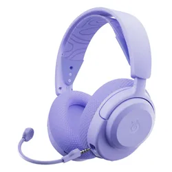Słuchawki STEELSERIES Arctis Nova 3X Wireless, Nauszne, Dźwięk przestrzenny Fioletowy