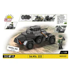 Cobi Klocki Klocki Sd.Kfz 222 502 klocki