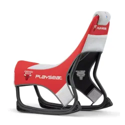 Fotel Playseat Champ NBA-Chicago Bulls Gamingowy do 122kg Tkanina Czerwono-biały