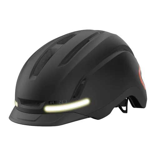 Kask rowerowy Giro Ethos Integrated MIPS LED matte black
