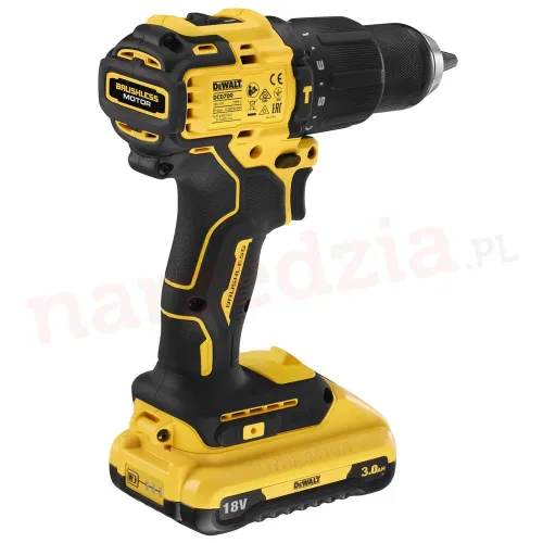 DeWalt DCD709L2T 18v 2 x şarj edilebilir pil 3AH