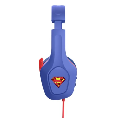 Słuchawki przewodowe z mikrofonem Trust GXT 415SM Nauszne Niebieski Superman