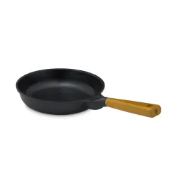 GERLACH Natur 28 cm - patelnia ceramiczna nieprzywierająca z pokrywką