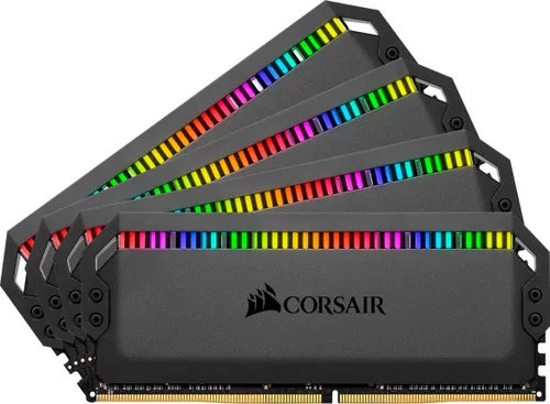 Pamięć Corsair Dominator Platinum RGB, DDR4, 64 GB, 3600MHz, CL16 (CMT64GX4M4Z3600C16)