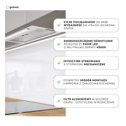 Okap Globalo Viledo 60.1 Inox