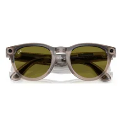 Okulary RAY BAN Meta Headliner Ciepły Kamienny Połysk