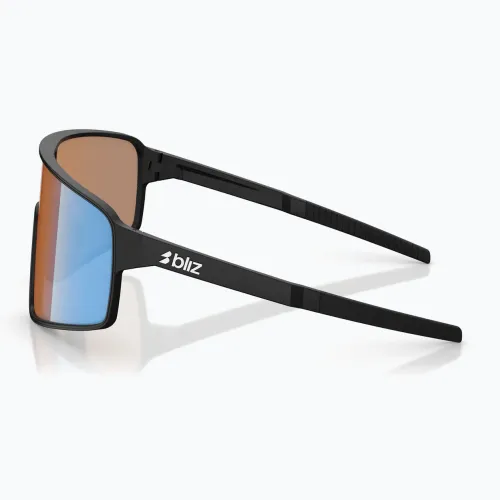 Солнцезащитные очки Bliz P001 Nano Optics Nordic Light матовый черный/коралловый/оранжевый синий мульти