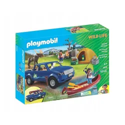 Playmobil 5669 пикап кемпинг