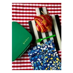 Lunchbox głęboki 5-komorowy Yumbox Go Bento Box - lima green