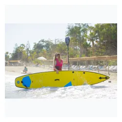 Туристическая доска SUP AQUASTIC 12'6" желтая