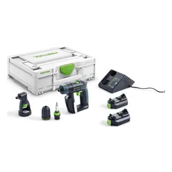 Festool CXS 2.6-Set 10.8 V 2 x 2.5 Ah Şarj edilebilir Pil