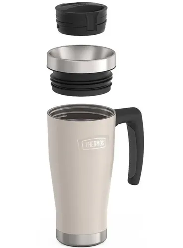 Kubek termiczny z uchwytem Thermos Icon 0,47 l - sandstone