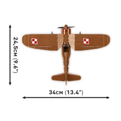 Конструктор COBI PZL P.11c