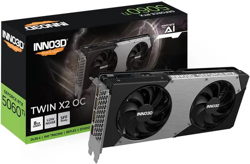 Karta graficzna INNO3D GeForce RTX 5060 Ti Twin X2 OC 8GB DLSS 4