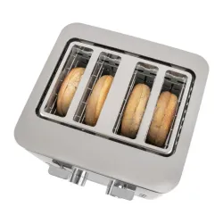 Toster ProfiCook PC-TA 1252 Ruszt do bułek Rozmrażanie 1500W
