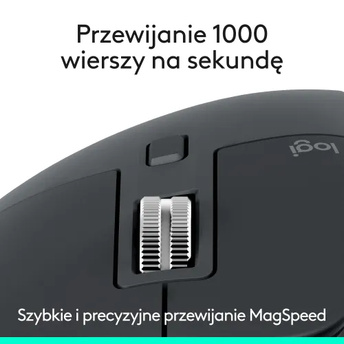 Myszka Logitech MX Master 3S Bluetooth Edition Grafitowy