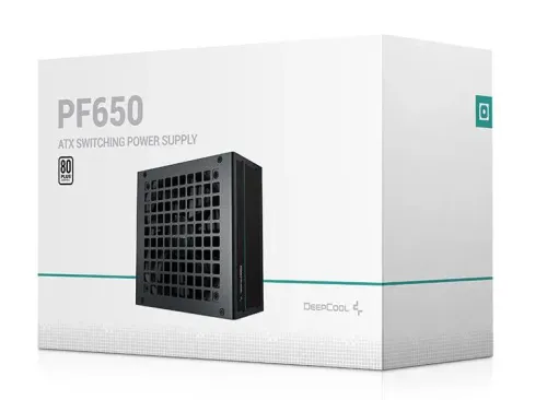 Zasilacz DeepCool PF650 650W 80+ Czarny