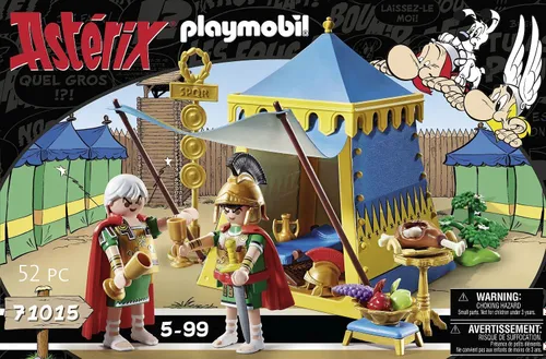 Playmobil Playmobil Asterix: Leader Tent with Generals-71015