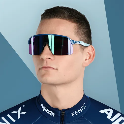 Очки для велоспорта OAKLEY Mathieu Van Der Poel Sutro Lite PRIZM Road Jade