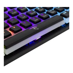 Klawiatura gamingowa White Shark Ashiko Red przewodowa mechaniczna podświetlana czarna
