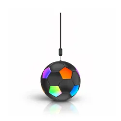 Głośnik Bluetooth Musicmate MM-SB40-B FootballWave LED 5W Czarny