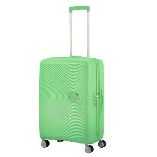 Средний чемодан American Tourister Soundbox-spring green