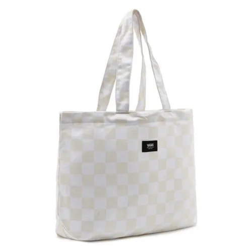 Torba na zakupy Vans Checkerboard 21 - antique white / checkerboard