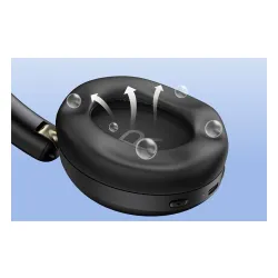 Słuchawki bezprzewodowe UGREEN Studio Max2, Nauszne Bluetoth 5.4 Funkcje AI Czarny