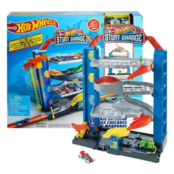 Hot Wheels Hot Wheels Zestaw Garaż Parking Z Windą + Autko