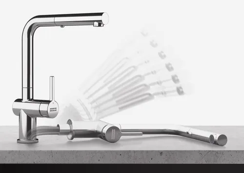 Bateria FRANKE Active L Window Pull-out spray 115.0653.391 Chrom