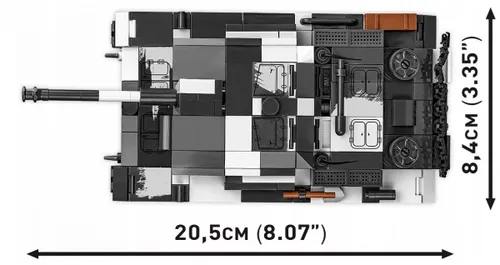 Cobi Klocki Klocki StuG III Ausf.F/8 & Flammpanzer