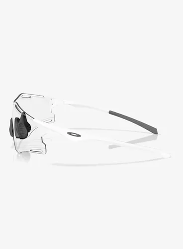 Okulary przeciwsłoneczne Oakley Cybr Zero matte white/clear to black iridium photochromic