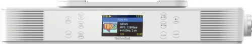 Radioodbiornik TechniSat KitchenRadio IR Radio FM Internetowe Bluetooth Biały