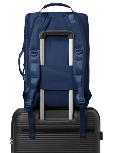 Plecak podróżny średni Puccini Jetzy - granatowy