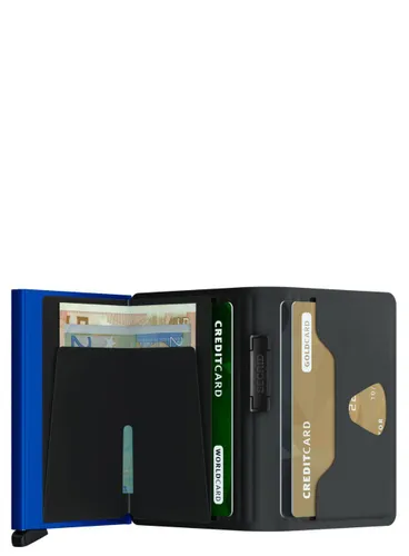 Portfel kieszonkowy RFID Secrid Bandwallet TPU - black / cobalt