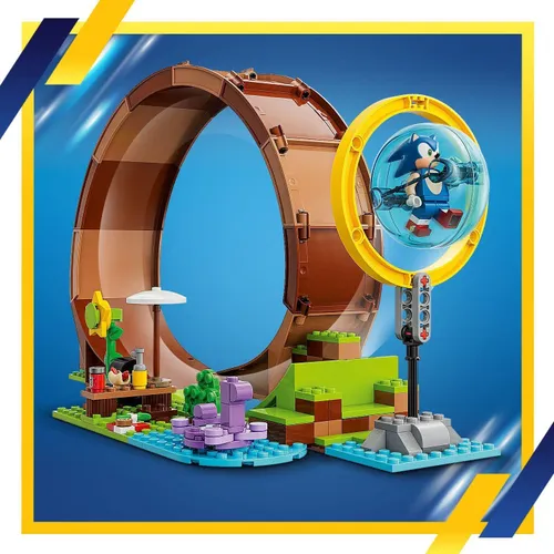 Конструктор Lego Sonic the Hedgehog Sonic - вызов петли в Грин-Хилле (76994)