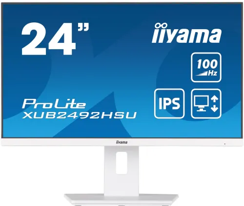 Monitor iiyama ProLite XUB2492HSU-W6 24" Full HD IPS 100Hz 0,4ms MPRT