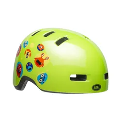 Kask rowerowy dziecięcy Bell Lil Ripper Jr monsters gloss green