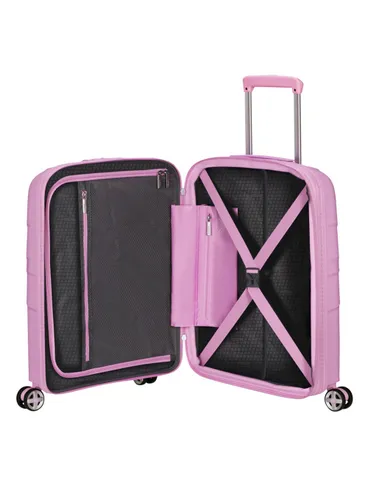 Маленький чемодан American Tourister StarVibe - metallic pastel lavender