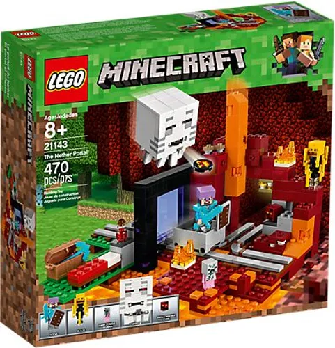 Конструктор Lego Minecraft портал в пустоту (21143)